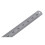 3X Double Side Scale Stainless Steel Straight Ruler Measuring Tool 50cm 2