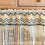 Lace Net Short Curtains Beige-White Cotton Blend 3
