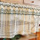 Lace Net Short Curtains Beige-White Cotton Blend 5
