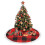 Weihnachtsbaumrock mit Fransen und Spitze, 91 cm 4
