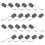 Replacement 6 X 7 X 13mm Motor Carbon Brushes 10 Pairs 1