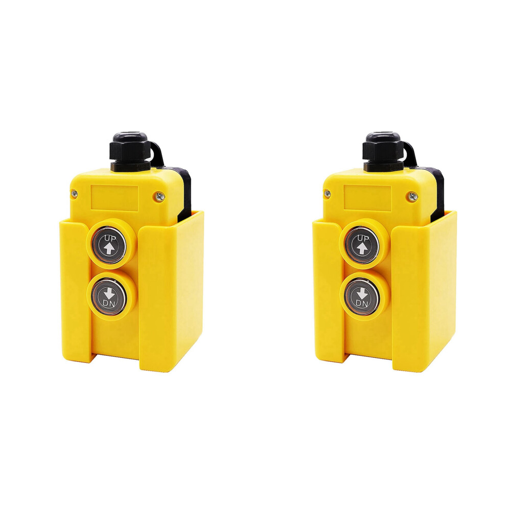 2X Dump Trailer Remote Control 12V Down Control Hydraulic Pump Power Acting Lift Unloading Truck 4712496545274