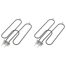 2X 70127 Churrasqueira Elementos de Aquecimento para Grelhadores Q240 Q2400, 55020001 Peça de ReposiçãO de Grelhadores 230V 2200W