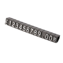 600Set Plastkuber Pris Display Taggar Justerbart Antal Stativ Ram Etikett Shop
