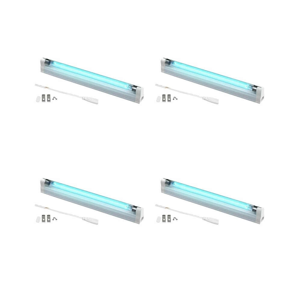 Light 4X T5 6W Led Uv Lamp Quartz Ultraviolet Uvc Germicidal Disinfection Lamp 220V