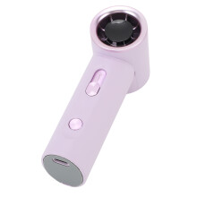 lila 100 Stufen Tragbarer Ventilator 1800mAh 50x37x112mm