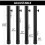 Table Leg Extenders for Folding Tables Straight/Bent Leg, Folding Table Leg Extensions, Heights Adjustable Risers 16PCS 6
