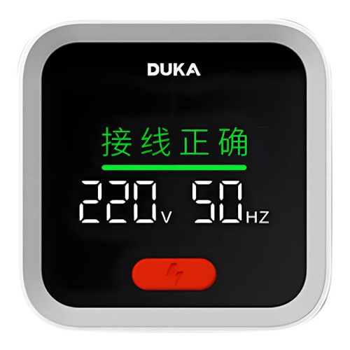 DUKA ATuMan ST2 Socket Tester  Socket Detector with LCD Backlit Display Plug Tester Breaker Finder EU Plug 1