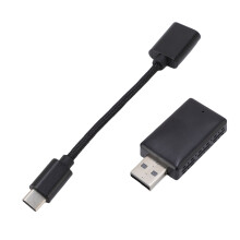 AX1800 2-in-1 kabelloser Kfz-Adapter USB-C Schwarz
