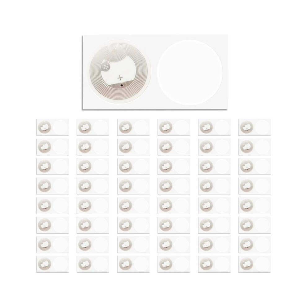 300Pcs Nfc Ntag216 Sticker Ntag216 Nfc Tags Nfc 216 Tag Ntag216 Nfc Cards 13.56Mhz Nfc Tag Stickers 888 Bytes Memory 4712531303777