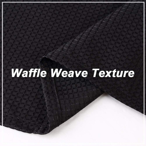 Waffle Weave Curtain Valance 60" x 15" White One Panel 1