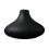 Schwarze Keramik-Blumenvasen, 8er-Set 5