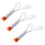 Weiche Angelköder, 3 Stück/Set, 145 mm, 21,7 G, Doppelschwanz-Trailerköder, Angelköder für Hecht, Barsch und Zander 1