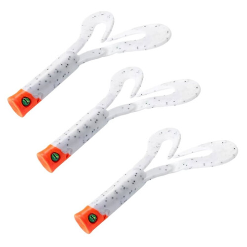 Weiche Angelköder, 3 Stück/Set, 145 mm, 21,7 G, Doppelschwanz-Trailerköder, Angelköder für Hecht, Barsch und Zander