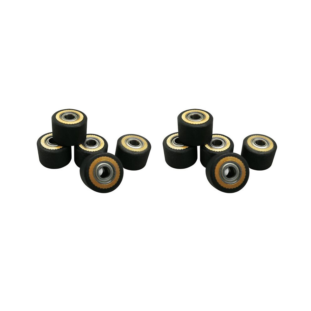 10Pcs Hq Pinch Roller 4X11x16mm Plotter Cutter Roller For Gcc Rabit Pcut Mimaki Graphtec Iolion Cutter Plotter 4713051520170