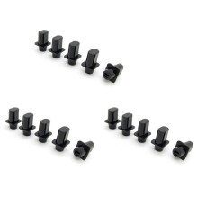Fernbedienungs Kappen Spitze für Telecaster Top Hat Schalter Spitze Schwarz für Tele Gitarren Teile ein Pack Von 15