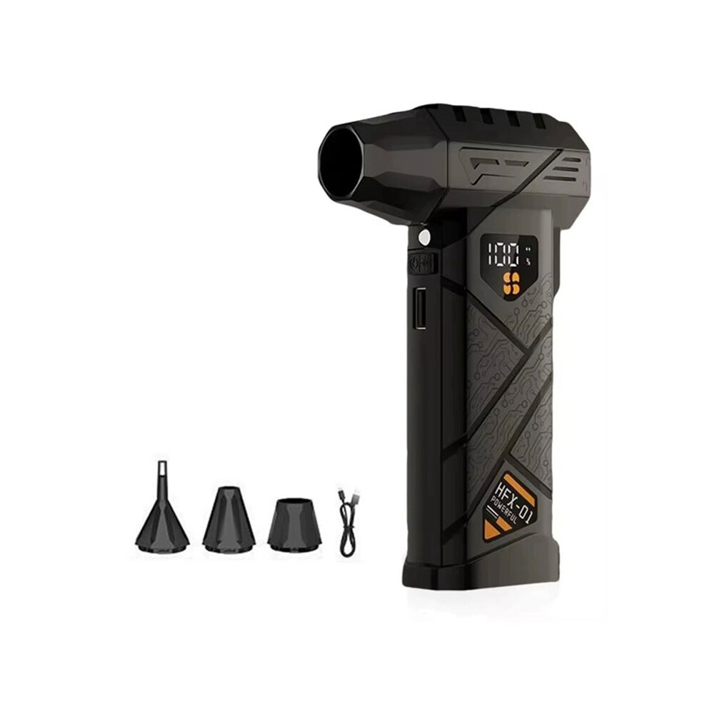 Hfx-01 Air Blower Turbocharged Fan 990000Rpm Blowing Force Strong Airflow Turbo Fan Wireless Compressed Air Duster 4714078936005