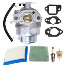 Vergaser-Ersatz für LT166 B&S 16 PS für Vanguard-Motor, Komplettset mit Dichtungen und Kabelverbinder