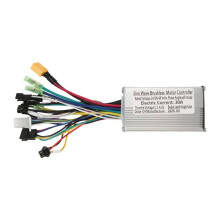 24V/36V/48V 3-Modus Sinusgolf Borstelloze Motorcontroller 500W 750W 1000W 30A voor S866 V889 S966 LCD-Meter E-Bike