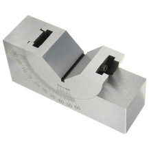 5pcs 75 X 25 X 36mm Precision  Adjustable Angle V Block Milling 0 Degree to 60 Degree