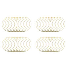40 Pcs 30 cm Large Metal Garland Garland Tassel Gold DIY Wedding Wreath Decoration, Dream