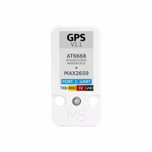 M5Stack GPS V1.1 High Precision Unit Development Board Kit AT6668 GNSS Module,for in‑Vehicle Positioning & Navigation Projects