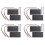 8Pcs P4 LED Screen Panel Module 256x128mm 64x32 Pixels 1/16 Scan Indoor SMD RGB Full Color P4 LED Display Panel Module 1