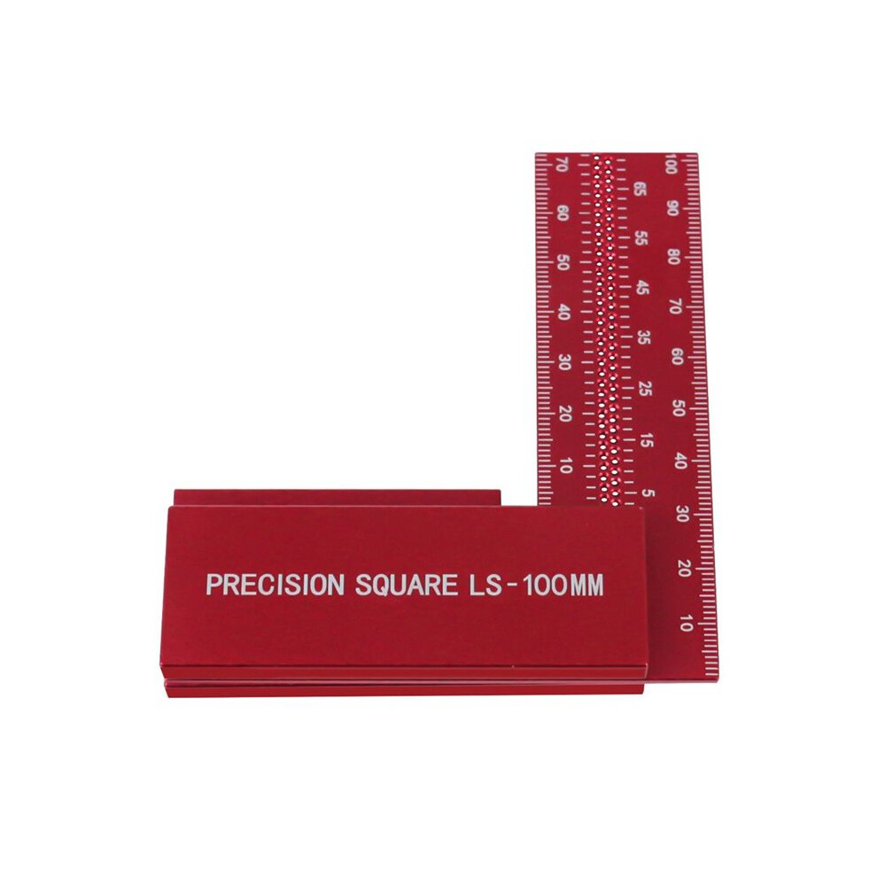 Woodworking Precision Calibration Ruler - Carpenter Square T-Type Scribing Marking Gauge Height Measurement Tools 4711884752423