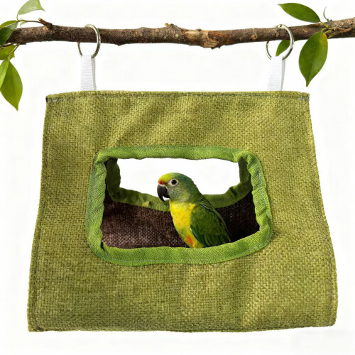 Spacious Parrots Sleeping Bag Designed For Warm-Green S 2