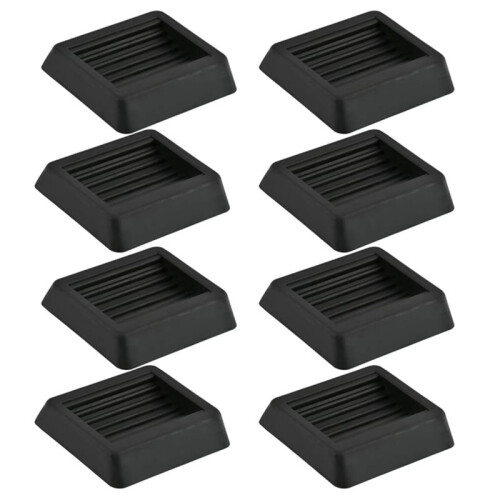 8 Pcs Griddle Leveling Shims Kit, Stackable Rubber Shims for Leveling Kit, Non-Slip Grill Levelers , Grill Pads Part