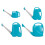 High Quality Plastic Watering Can With Generous Capacity-3.5L 2