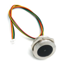 4X GM60 UART Indicatore Luminoso Ad Controllato nel Acciaio Inossidabile 1D/QR/2D Modulo Scanner di Codici un Barre QR Code Scanner