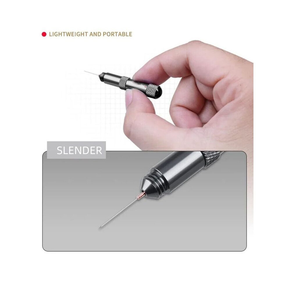 2X Metal Glue Applicator Needle For Hobby, Model And Small Part Dispensing 6031120233713
