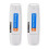 2X Draagbare Oplaadbare U-Disk USB Digitale Audio Voice Recorder  Dictafoon Geactiveerde Recorder -Wit 1