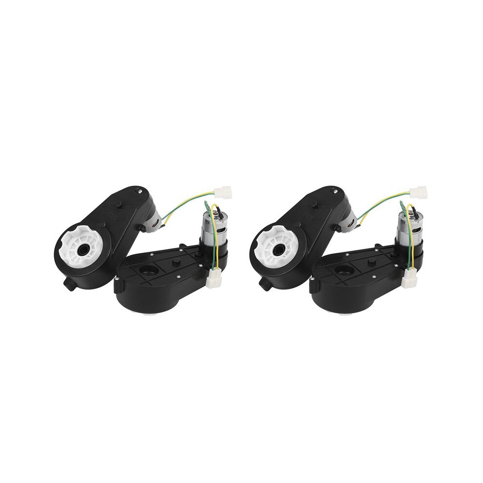 4 Pcs Kids Ride Car Gearbox 550 12V Motor 40000Rpm Electric Motor With Gearbox High Speed Rs550 Motor Match 4712044195517