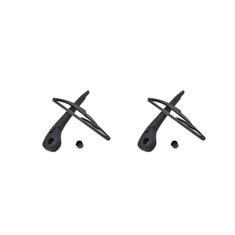 2X Rear Wiper Blade & Arm Set Kit For Scenic 2 / Grand Scenic Mk 2 Windshield Windscreen 2003 - 2009 6033240923642
