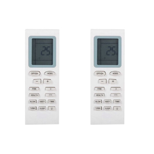 2X Convient pour Gree Air Conditioner Télécommande Ybof Controller Yb1Fa Yb1F2 Ybof2 Télécommande de Haute Qualité