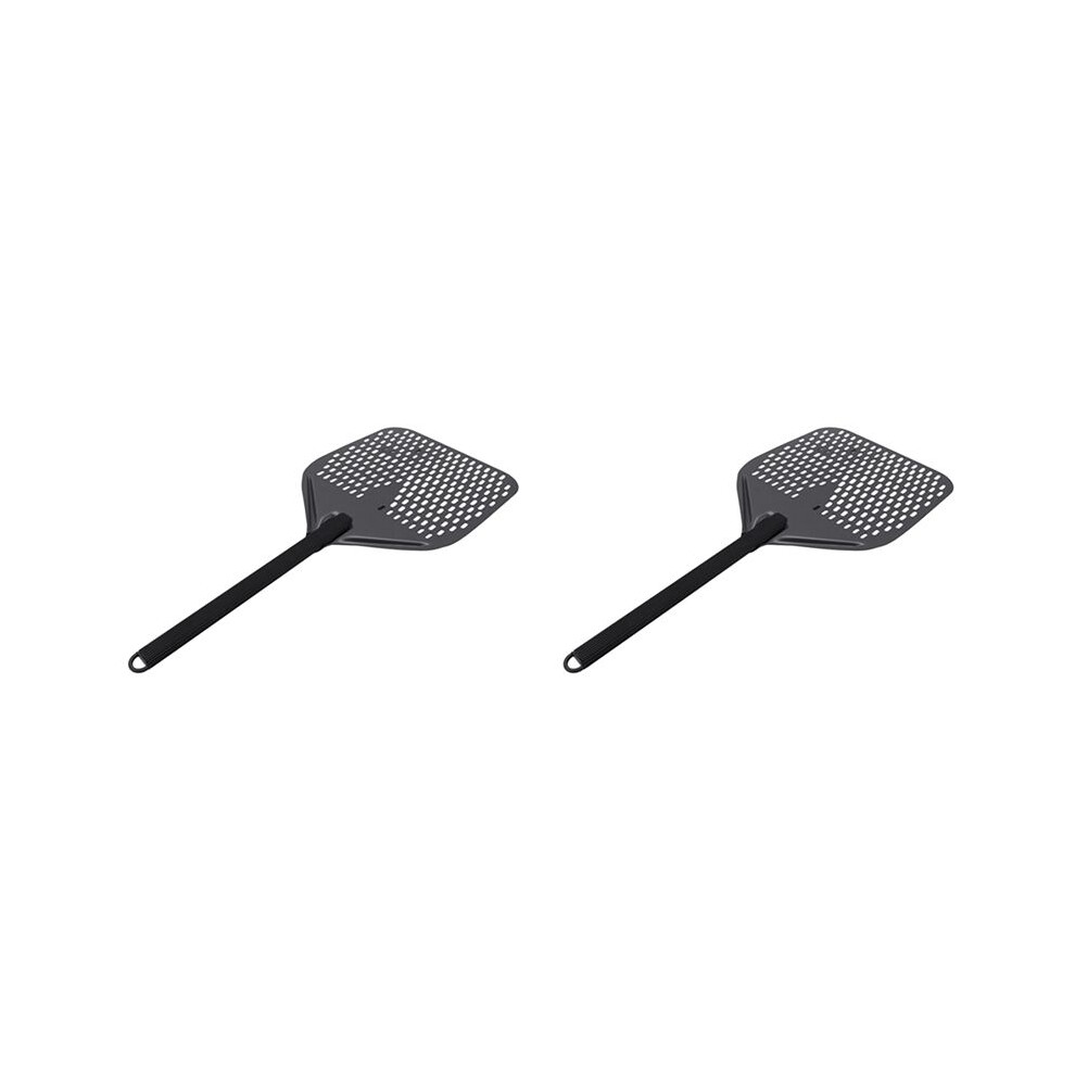 2Pcs 14 Inch Aluminum Pizza Shovel Peel With Long Handle Pastry Tools Accessories Pizza Spatula Cake Baking Turner 6034124925066
