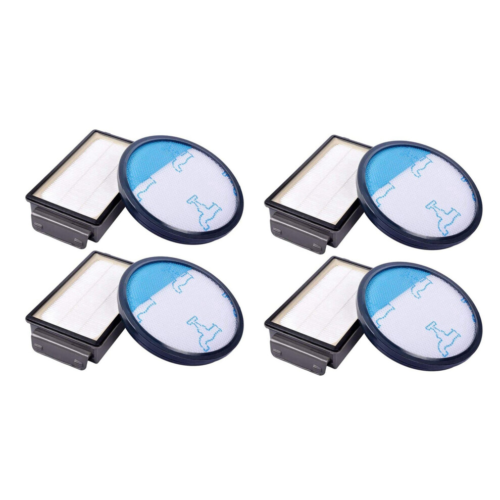 8Pcs Hepa Filters For Rowenta Cyclonic Power Series Ro3753ea, Ro3731ea, Ro3786ea / For Moulinex / Compact 6033986747168