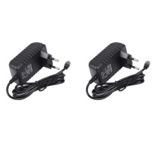 2X Ac/ 12V 2A 24W Power Supply Adapter Transformer for 5050 3528 LED Strip Light EU Plug