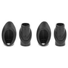 2Pair Antenna Rubber Seal Lower Upper A1248270898 A1248270798 for  W124 A124 C124 Limousine Coupe