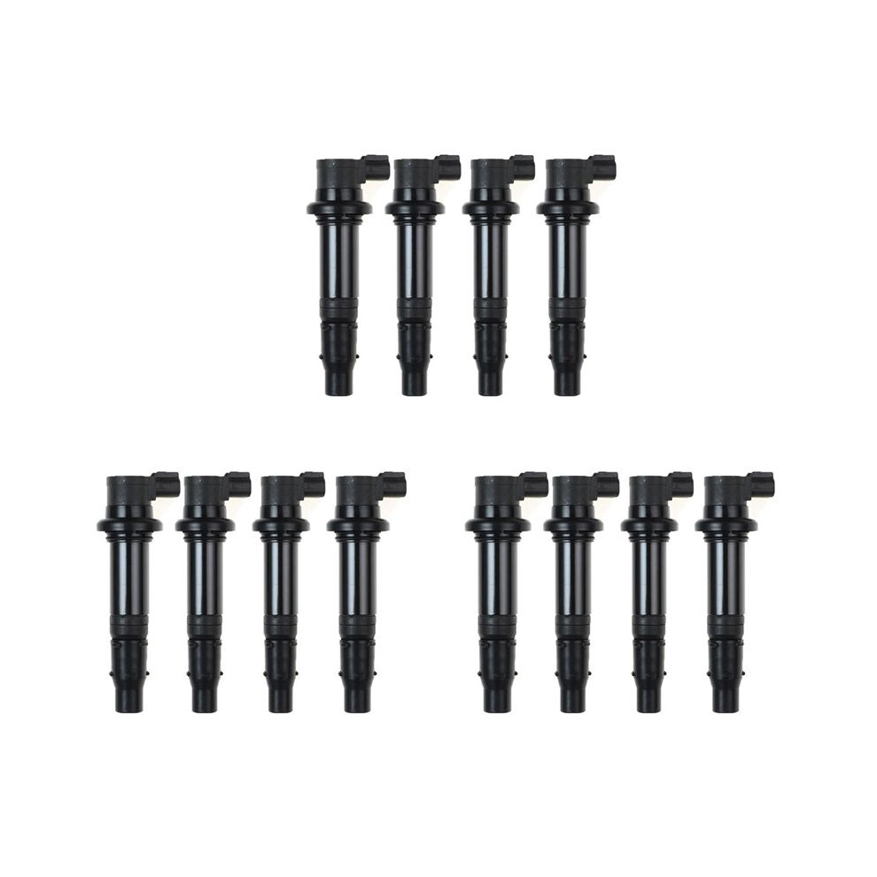 12Pcs Ignition Coil F6t558 F6t560 For Yzf R1 R6 R6s Vmx V Max 2002-2017 5Vy-82310-00-00 5Vy823100000 4711216166454