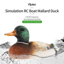 2X V201 RC Boat RC Duck Boat 2.4Ghz Hunting Motion Remote Control Duck Boat Waterproof