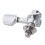 2 Pcs Full Closed Type Tuner Folk Guitar Tuning Key Peg 4