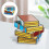 Vintage stacked book lamp decorative bedside lamp 5