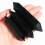 Baguette en obsidienne naturelle à double pointe de quartz 50-70 mm 2