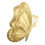 Clôture murale papillon en forme de papillon, 3 pièces, 6