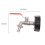 IBC ton barrel brass faucet single head2pcs 2