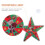 Christmas LED window hanging light with suction cup 4