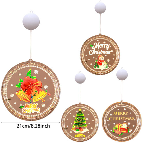 Christmas LED decorative lights21cm colorful patterns 1